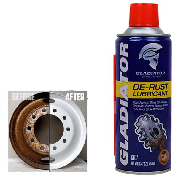 Gladiator Derust Lubricant For Cars Exterior