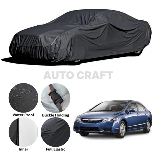 Honda Civic Anti Scratch Water Resistant Neoprene Top Cover | Model 2007 - 2012