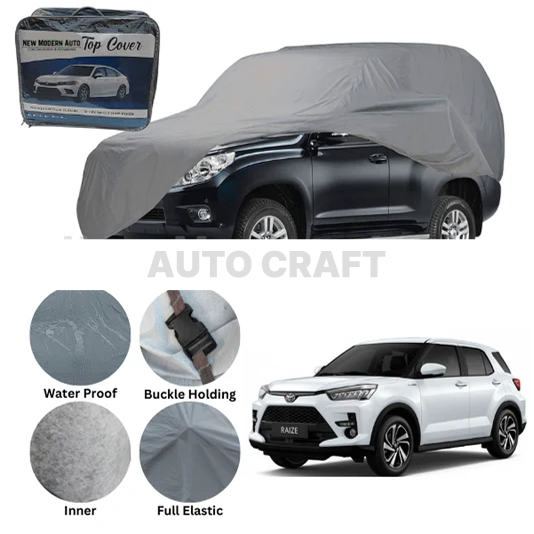 Toyota Raize Anti Scratch Water Resistant PVC Cotton Top Cover