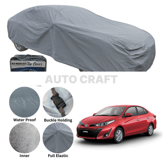 Toyota Yaris Anti Scratch Water Resistant PVC Cotton Top Cover