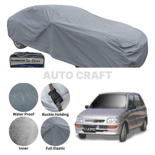 Daihatsu Coure Anti Scratch Water Resistant PVC Cotton Top Cover