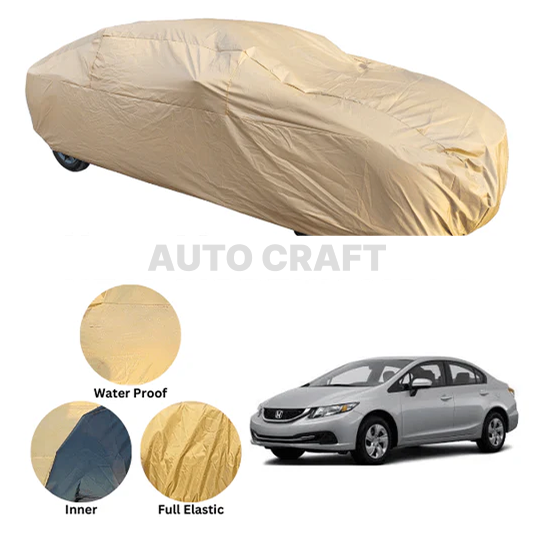 Honda Civic Anti Scratch Water Resistant Nylon Top Cover | Mode 2013 - 2016