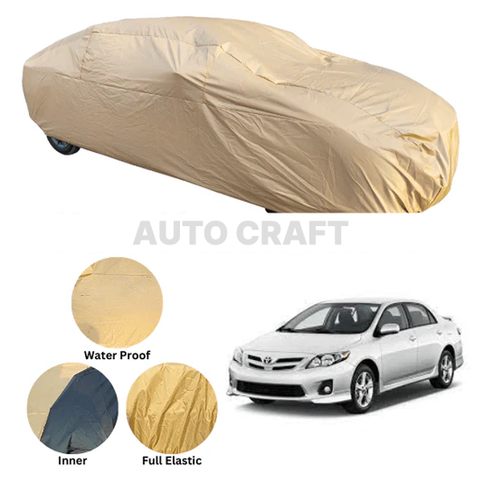 Toyota Corolla Anti Scratch Water Resistant Nylon Top Cover | Model 2008 - 2014