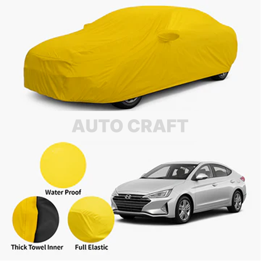 Hyundai Elantra Microfiber Anti Scratch & Anti Swirls Water Resistant Top Cover