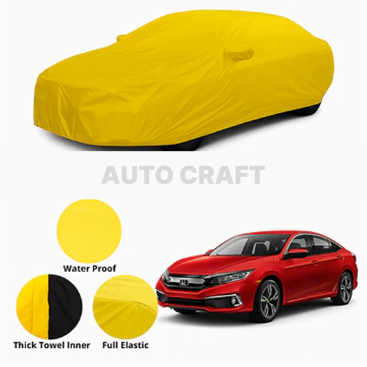 Honda Civic Microfiber Anti Scratch & Anti Swirls Water Resistant Top Cover | Model 2017 - 2021