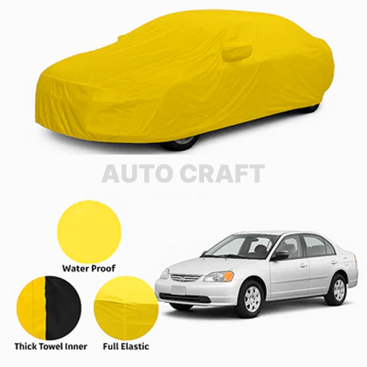 Honda Civic Microfiber Anti Scratch & Anti Swirls Water Resistant Top Cover | Model 2002 - 2006
