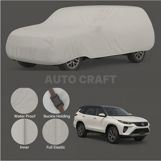 Toyota Fortuner Anti Scratch Water Resistant Neoprene Top Cover