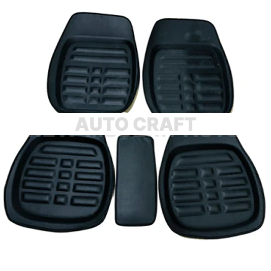 Universal 5D Floor Mats | 5 Pcs