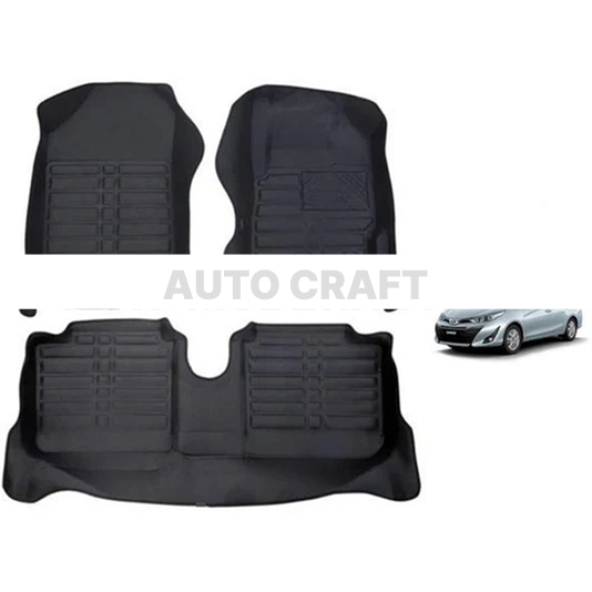 Toyota Yaris 5D Floor Mats | Yaris Best Floor Mats | Yaris 5D Floor