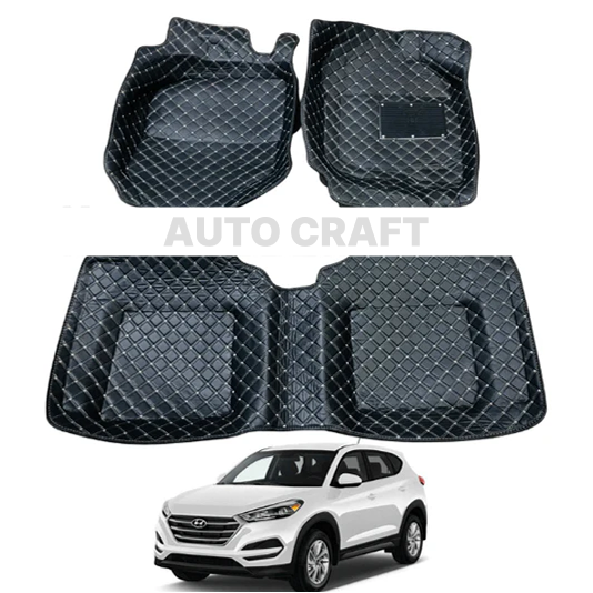 Hyundai Tucson 6D Floor Mats | Tucson Best Floor Mats | Tucson 6D Floor