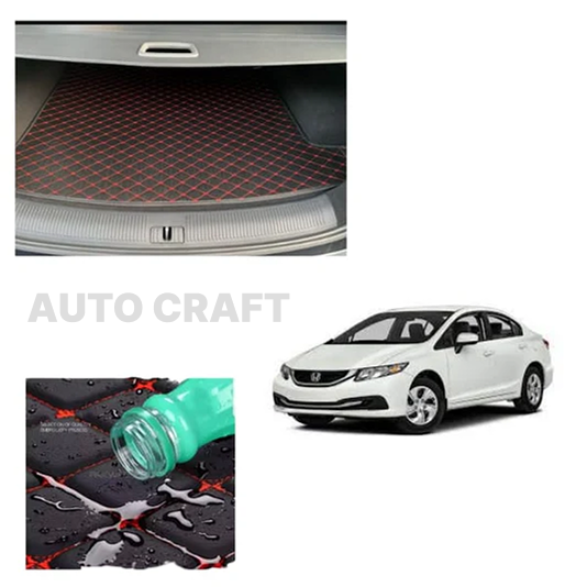 Honda Civic 7D Trunk Mat | Model 2013 - 2016