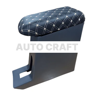 Suzuki Mehran Arm Rest Universal Fitting Gray Plastic Material