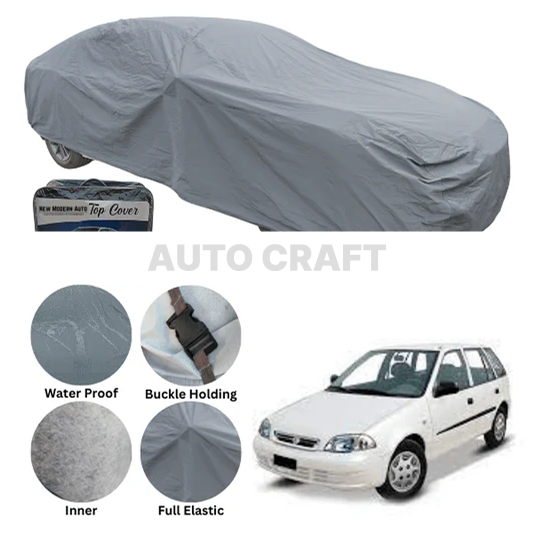 Suzuki Old Cultus Anti Scratch Water Resistant PVC Cotton Top Cover