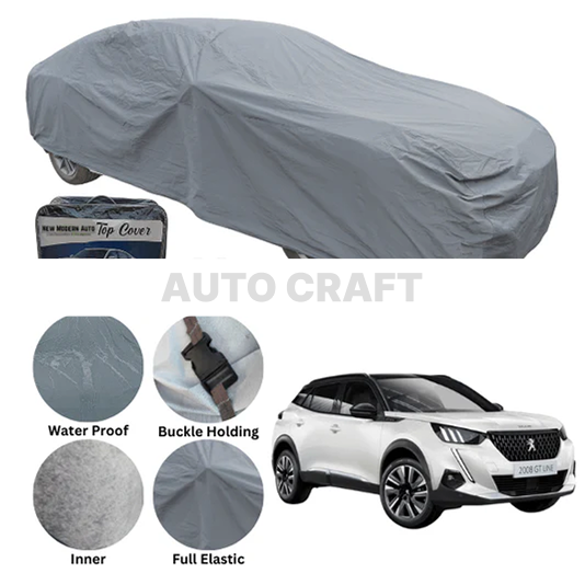 Peugeot 2008 Anti Scratch Water Resistant PVC Cotton Top Cover