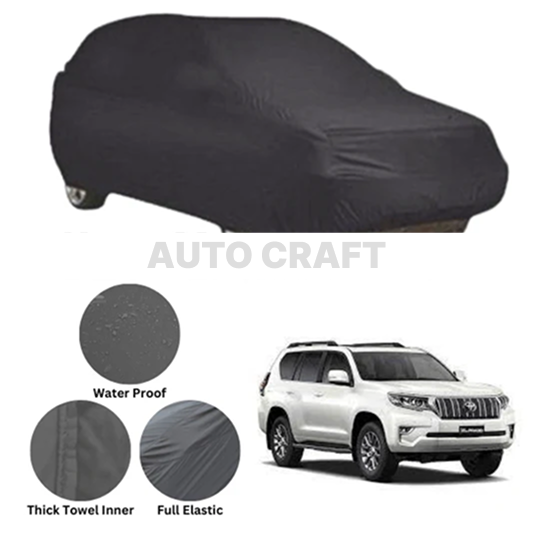 Toyota Prado Land Cruiser Microfiber Anti Scratch & Anti Swirls Water Resistant Top Cover