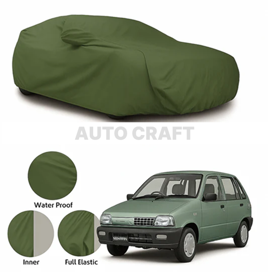 Suzuki Mehran Anti Scratch Water Resistant Neoprene Top Cover