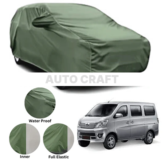 Changan Karvaan Anti Scratch Water Resistant Neoprene Top Cover Green