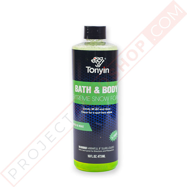 Tonyin Bath & Body Car Wash Snow Shampoo