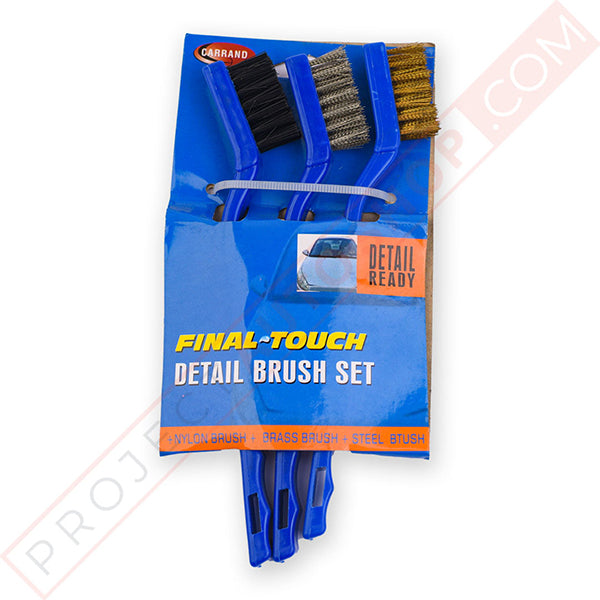 3Pcs Small Car Interior Detailing Brush For Cleaning