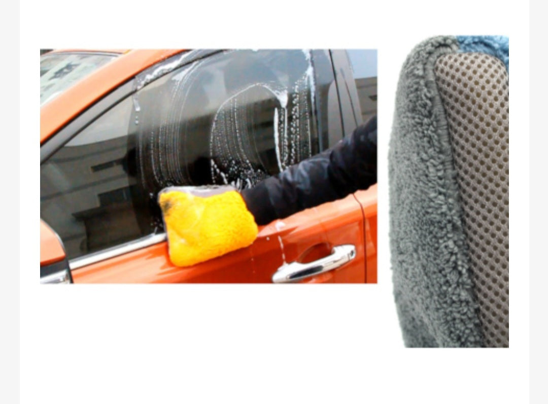 Casta Micro Fiber High Density Cleaning Glove Mitt – 22×15 cm 300 GSM - New Modern Autos