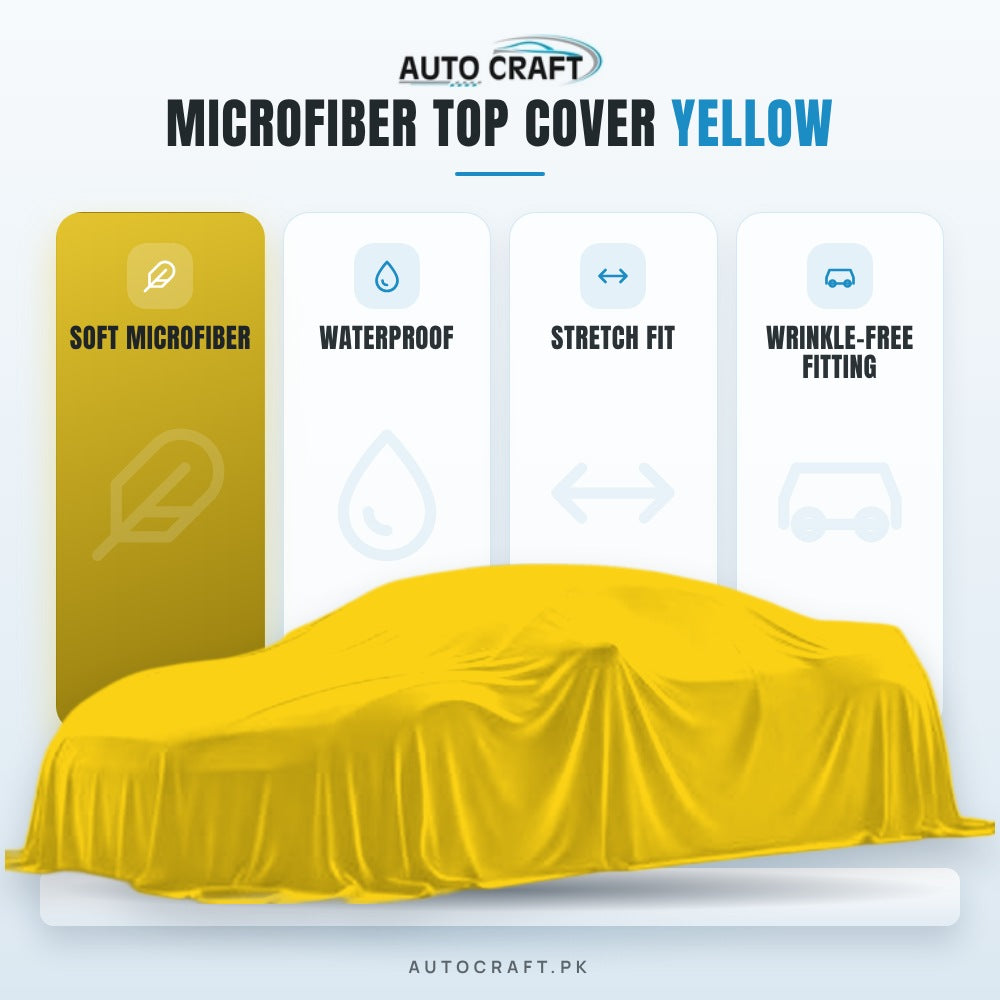 Microfiber Top Cover-Yellow