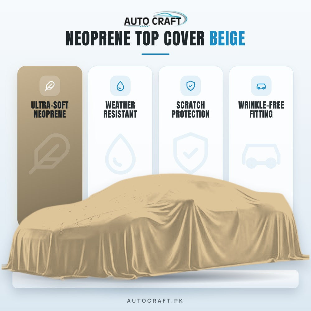 Neoprene Top Covers Beige