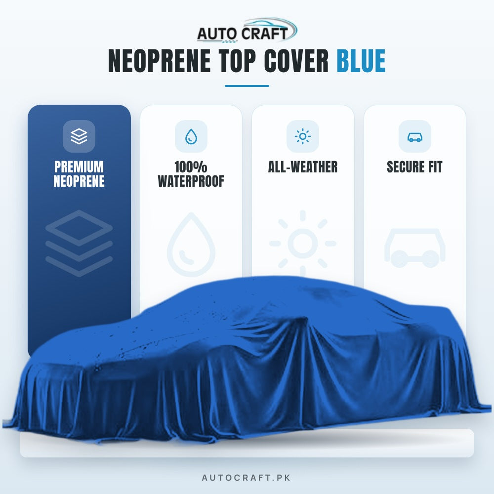 Neoprene Top Covers Blue