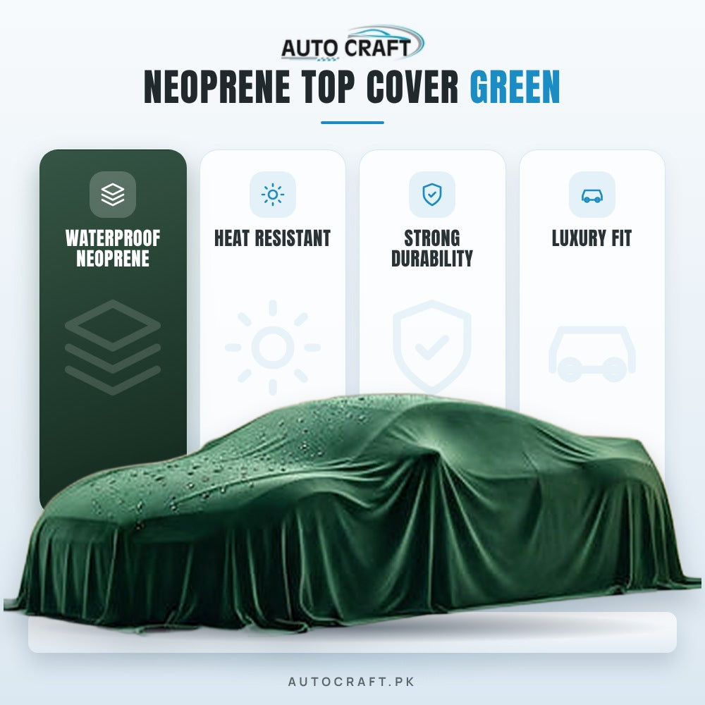 Neoprene Top Covers Green