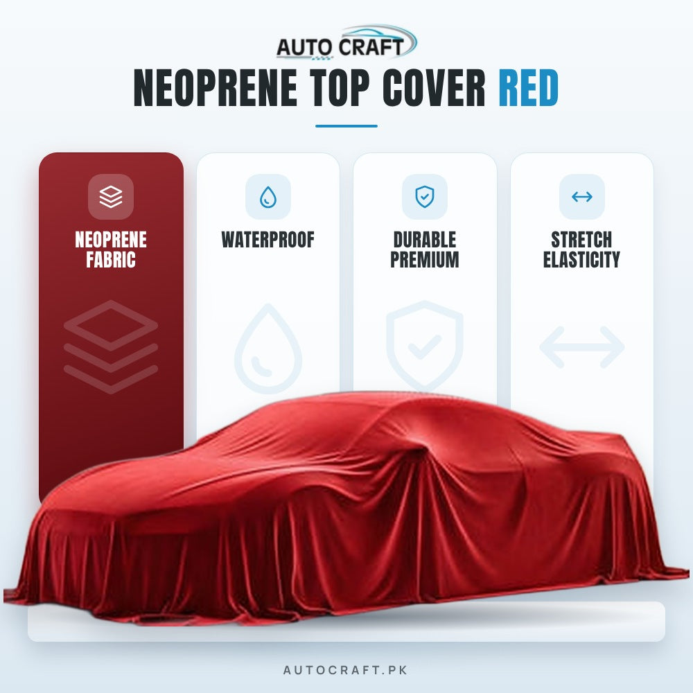 Neoprene Top Covers Red