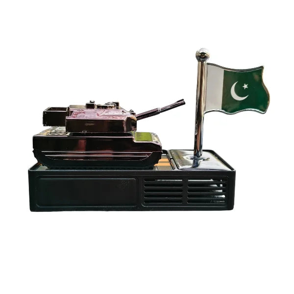 Car Dashboard Solar Air Freshener Tank with Refill Perfume