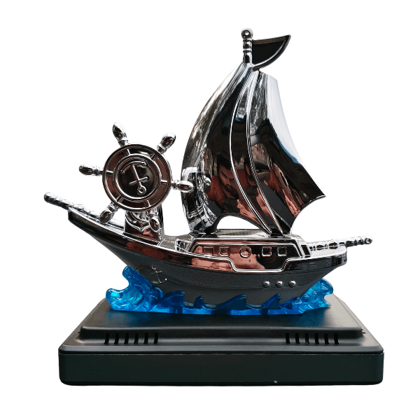 Car Dashboard Solar Air Freshener Ship with Refill Perfume