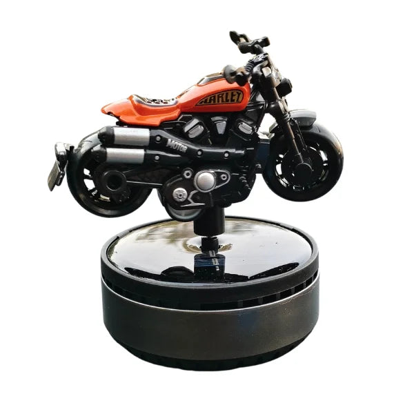 Car Dashboard Solar Air Freshener Harley Davidson with Refill Perfume