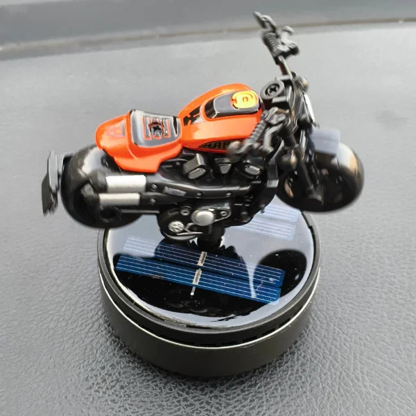 Car Dashboard Solar Air Freshener Harley Davidson with Refill Perfume