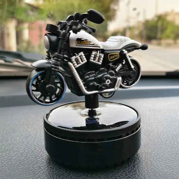 Car Dashboard Solar Air Freshener Harley Davidson with Refill Perfume