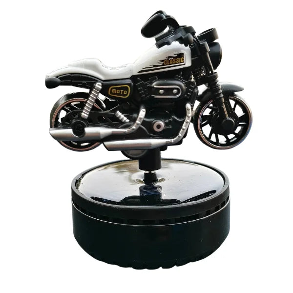 Car Dashboard Solar Air Freshener Harley Davidson with Refill Perfume