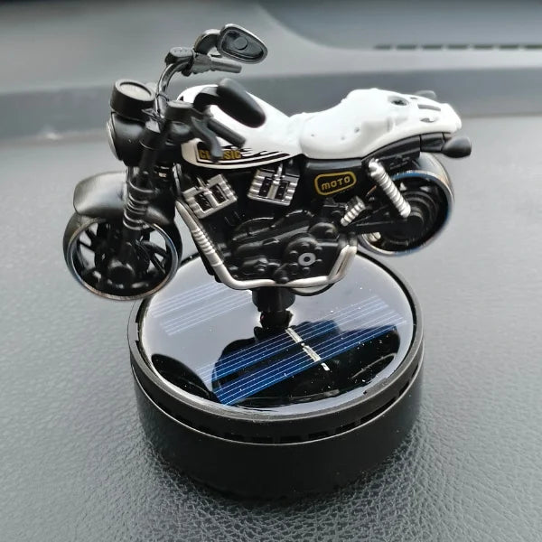 Car Dashboard Solar Air Freshener Harley Davidson with Refill Perfume