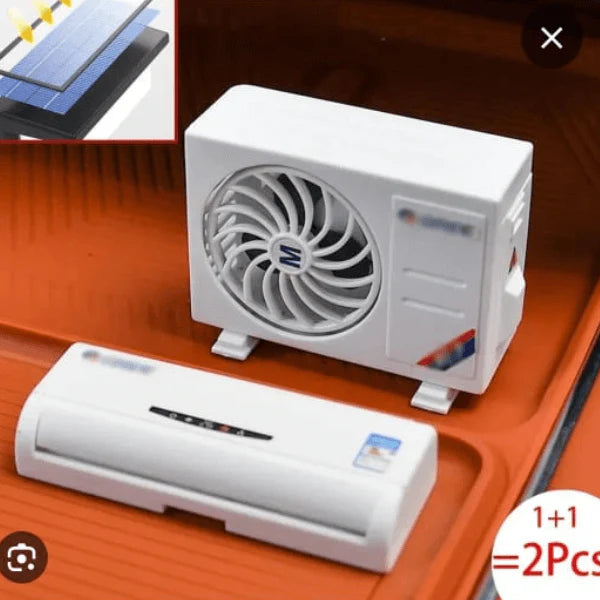 Solar Car Air Freshener Mini Air Conditioner