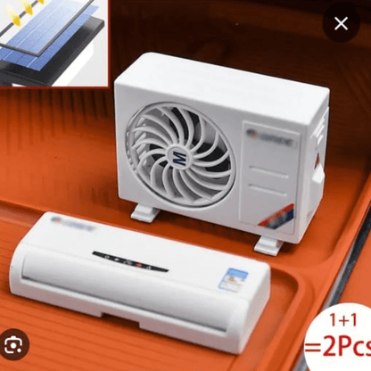 Solar Car Air Freshener Mini Air Conditioner