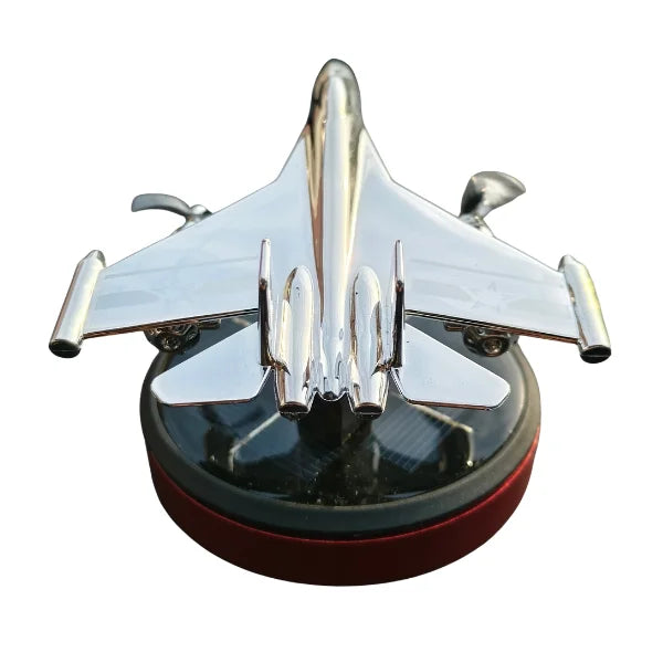 Car Dashboard Solar Air Freshener War Plane with Refill Perfume