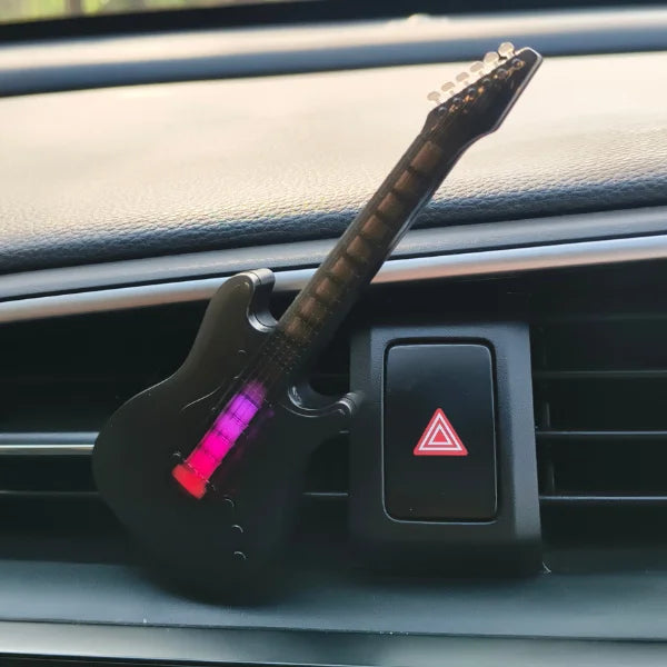 Sound Sensor Guitar With Car Diffuser Lamp & Perfume