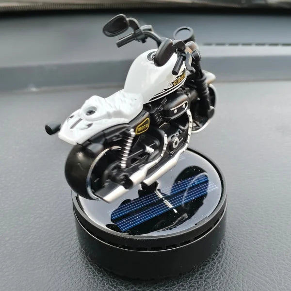 Car Dashboard Solar Air Freshener Harley Davidson with Refill Perfume