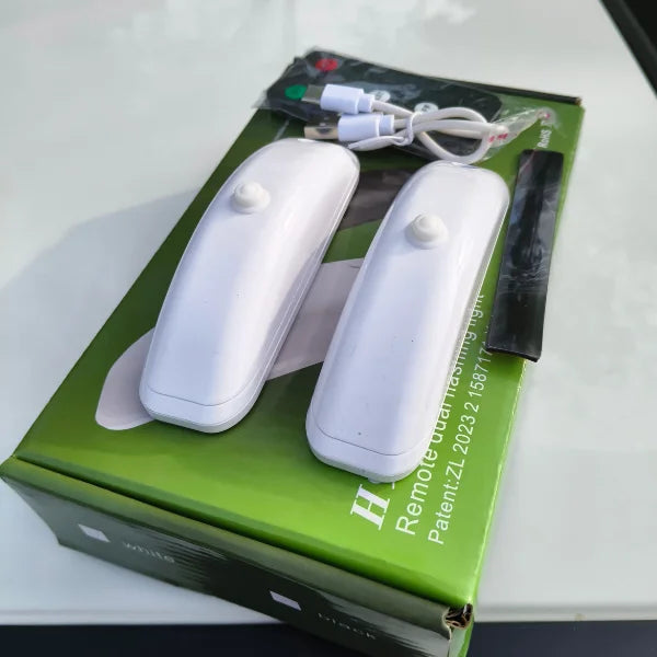 Car Roof Remote Dual Flash Light With Double Tape