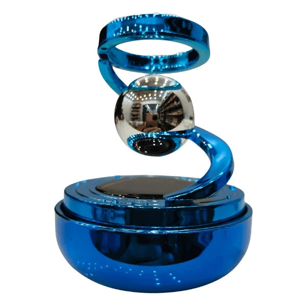 Car Dashboard Solar Air Freshener with Refill Perfume