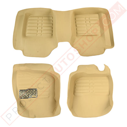 Honda BRV 5D Floor Mats Beige 2017-2022 Models