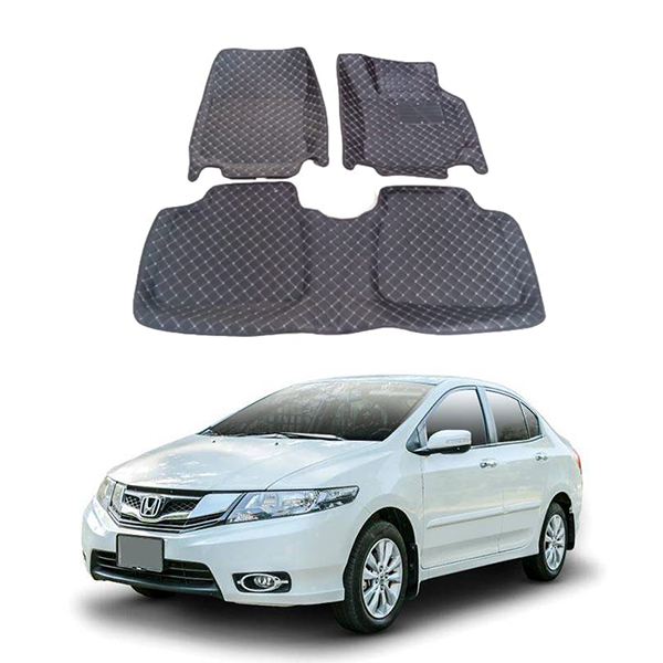 Honda City 9D Floor Mats For 2009-2022 Car Models