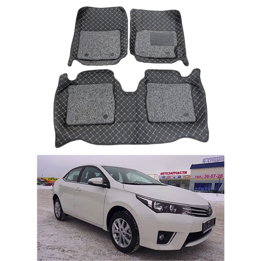 Toyota Corolla 8D Car Floor Mat Black 2015-2022
