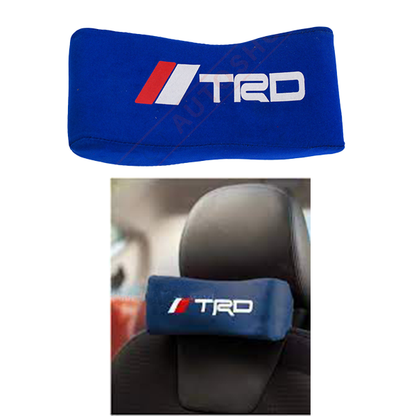 Universal Car Seat Neck Back Support TRD Blue