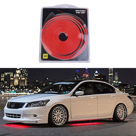 Universal Car Underneath Long Strip Red LED Light