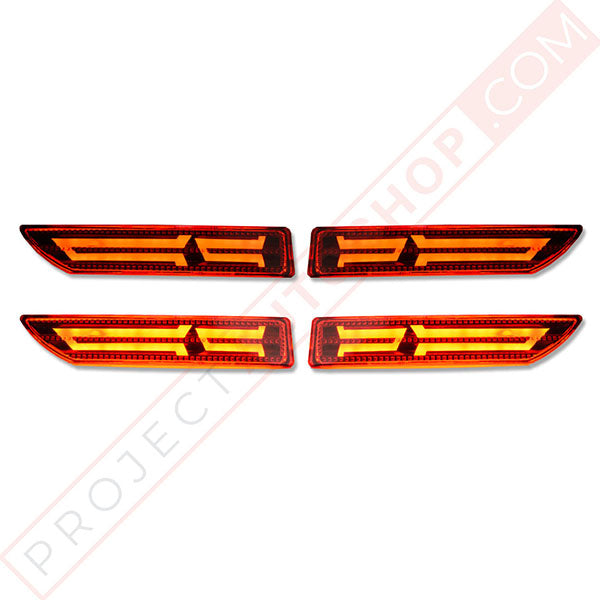 Honda Civic Back Bumper Lava Light 2016-2021