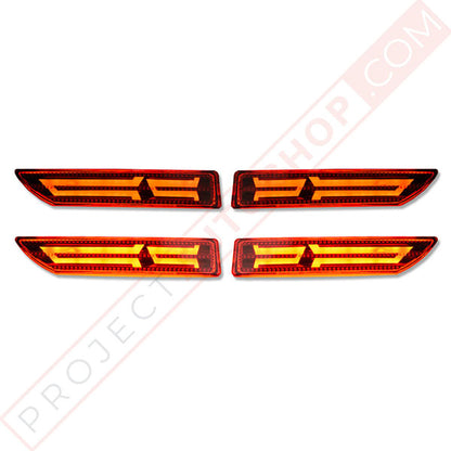 Honda Civic Back Bumper Lava Light 2016-2021